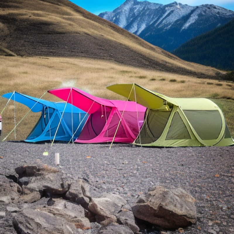 屋外レジャーテント