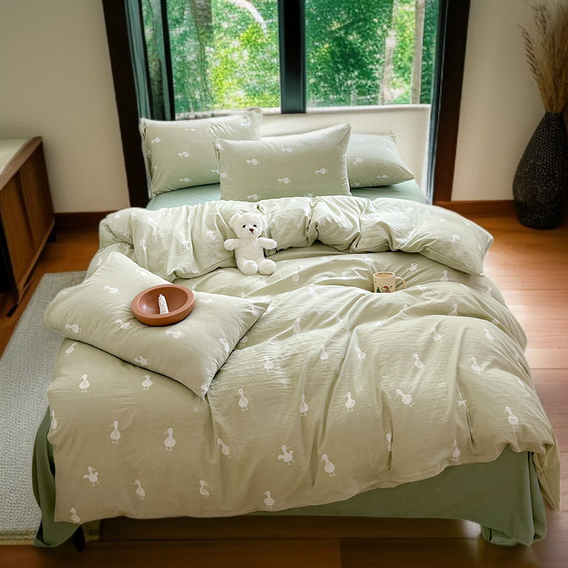 純棉床單被套三件套