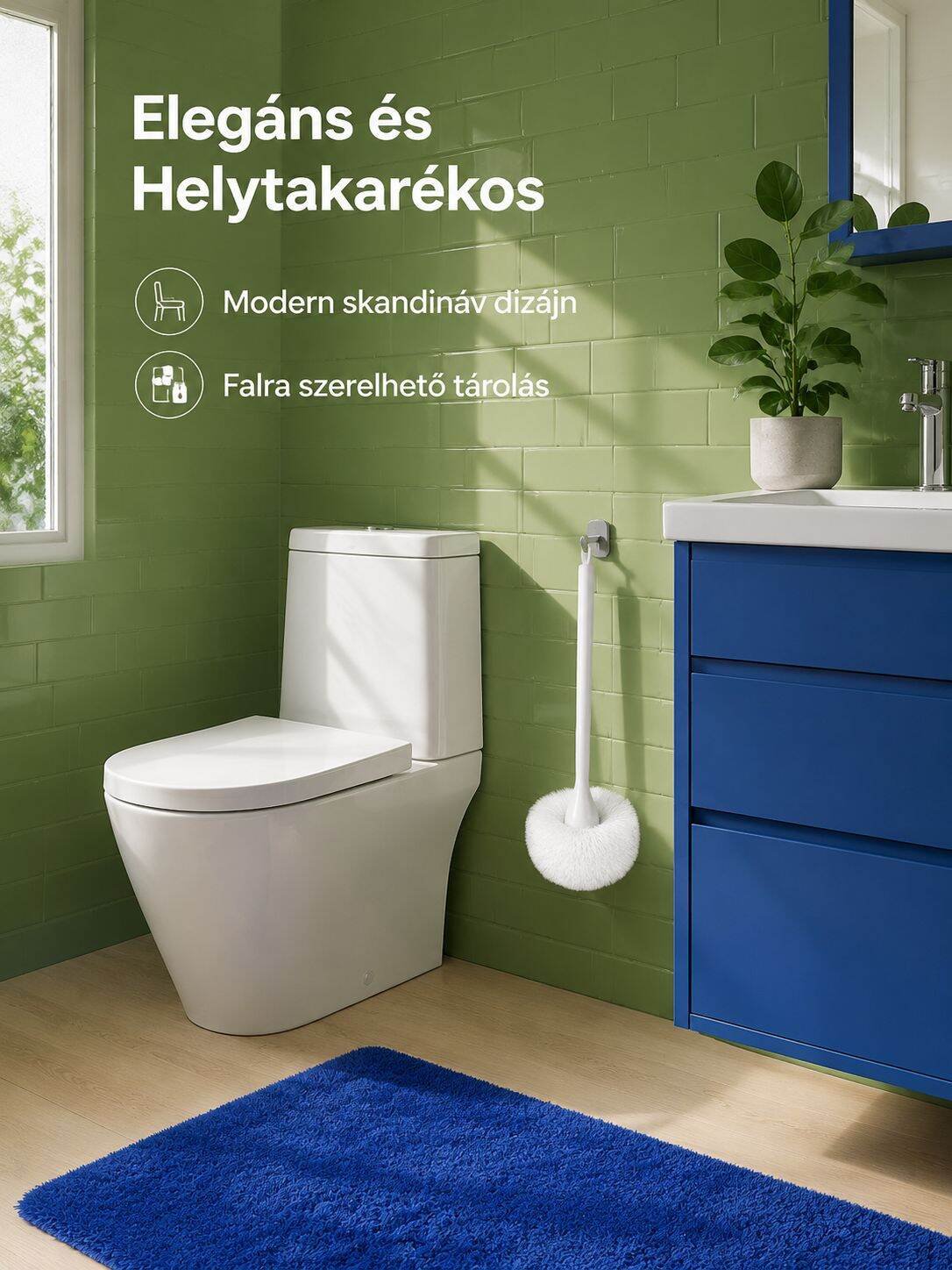 Fürdőszobai Felhő Tisztítókefe