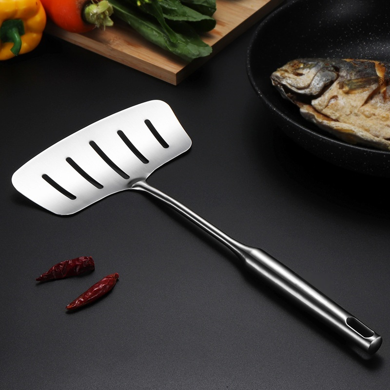 Multi-functional stainless steel spatula