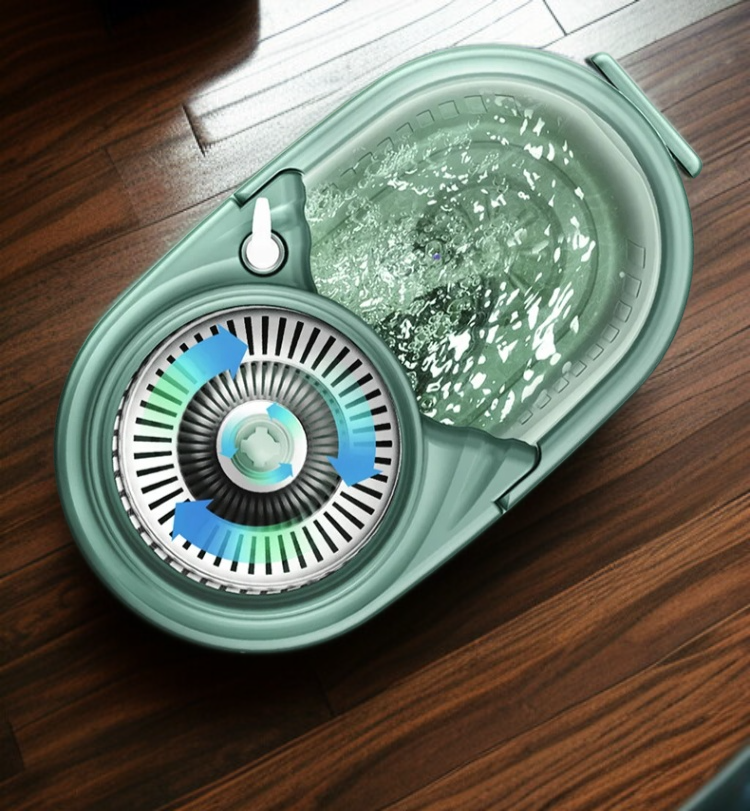 アーム長さ調節可能なモップ