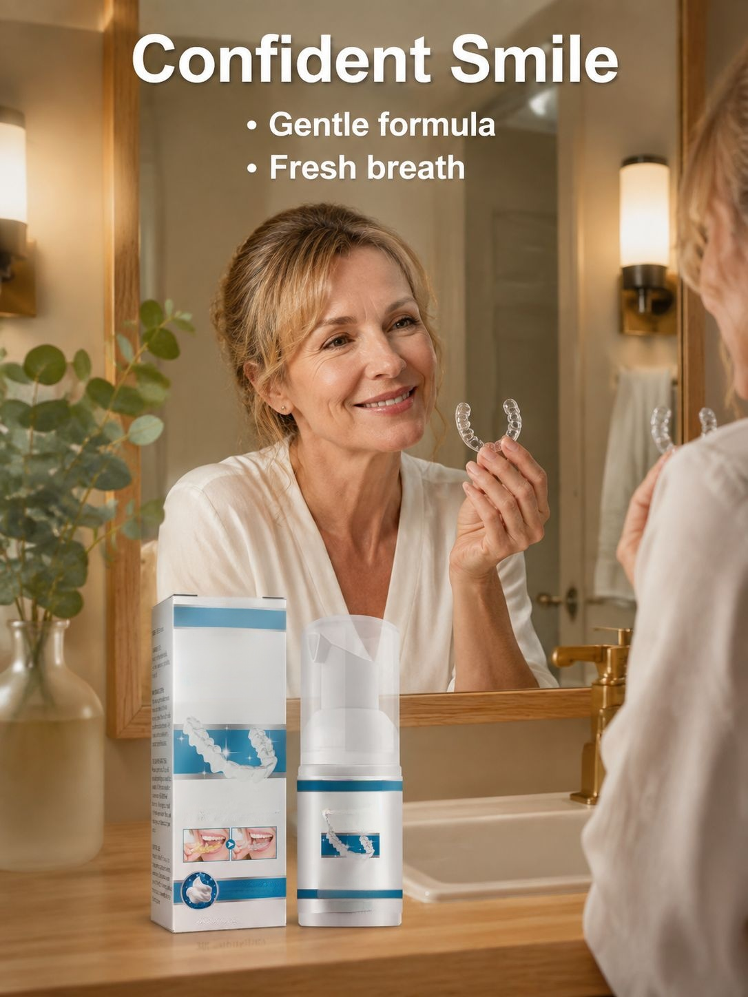 Oral Care Denture Cleaning Tablets Stain Remover