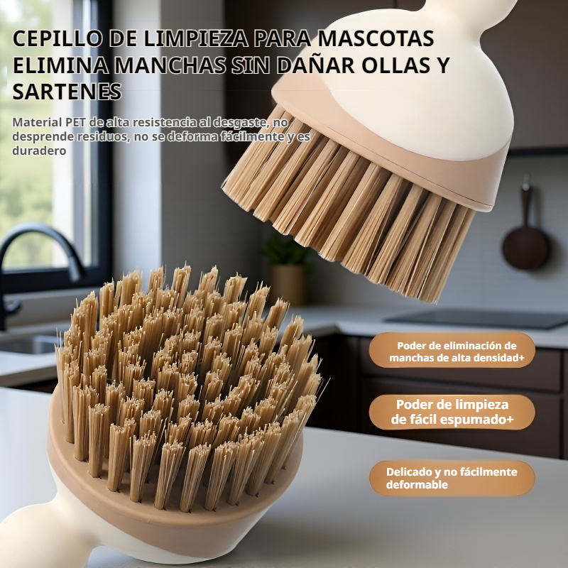 Cepillo de limpieza multifuncional de mango largo