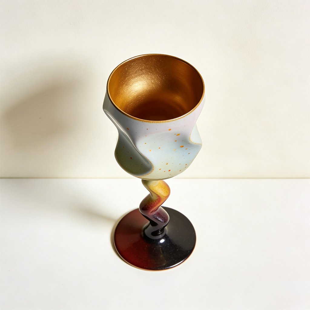 Juego de 12 copas pequeñas de vino tinto