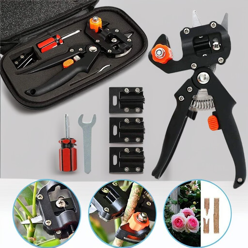 เครื่องต่อกิ่งสำหรับตัดแต่งต้นไม้และเสียบยอด อุปกรณ์จำเป็นสำหรับคนรักสวน