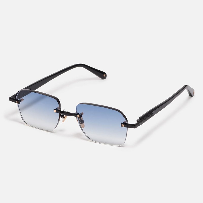 사각형 무테안경테