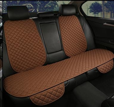 Linen car seat cushion universal car seat cushion car seat cover car seat cushion three piece set se