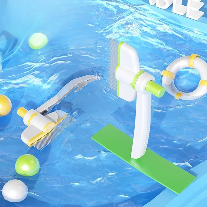 開結寵物去浮毛梳子