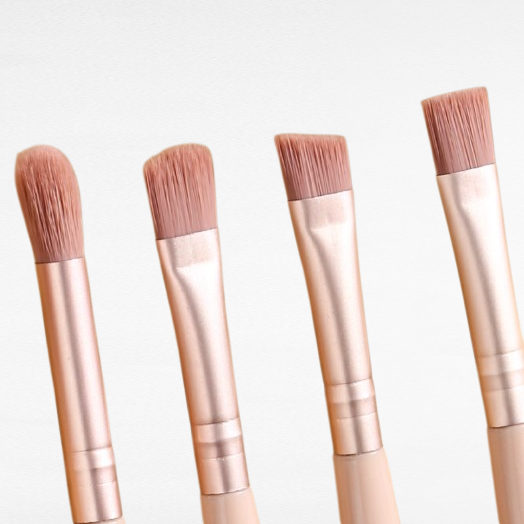 초경량 미니 메이크업 브러쉬 세트, 부드러운 파우더 브러쉬, 수납 박스 포함