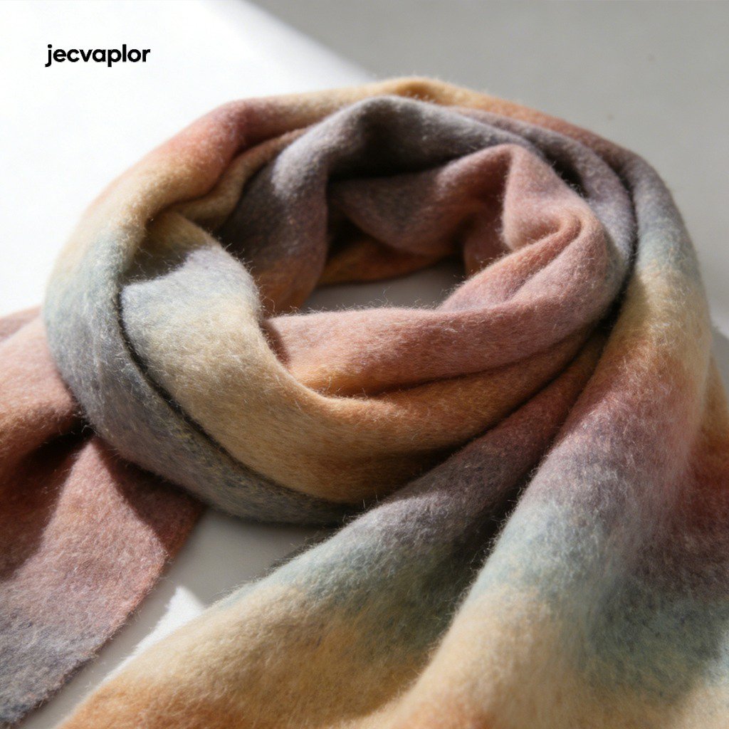 女士羊毛圍巾（2條）