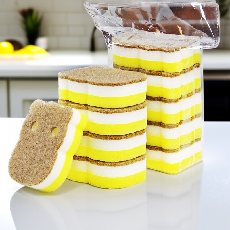 Doppellagige, extra dicke Spülschwämme-Set