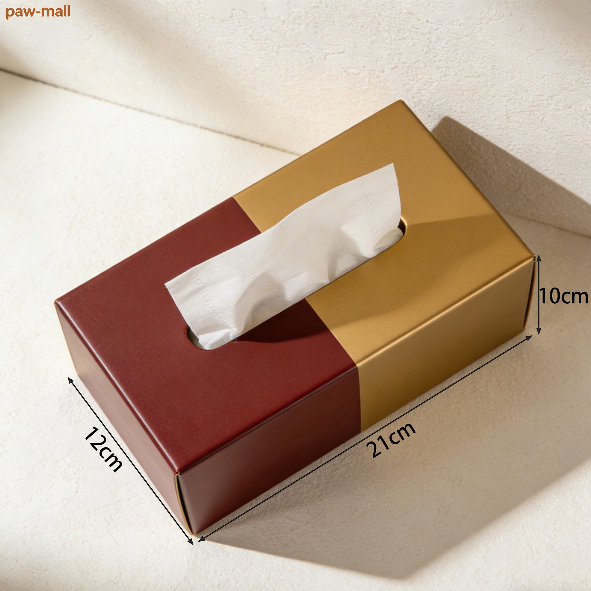 Premium tissue box for home and office use