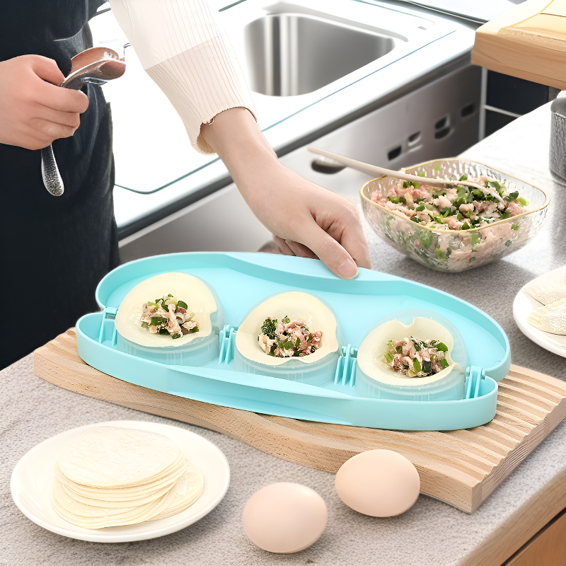 게으른 사람을 위한 빠른 만두 빚는 신기