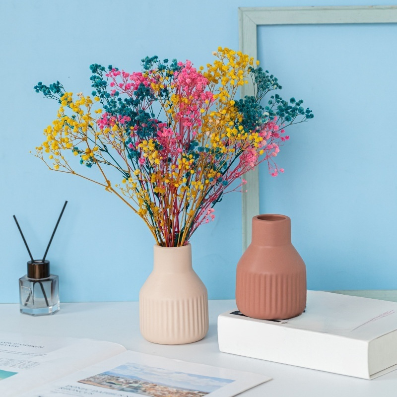 Ceramic vases for home decoration