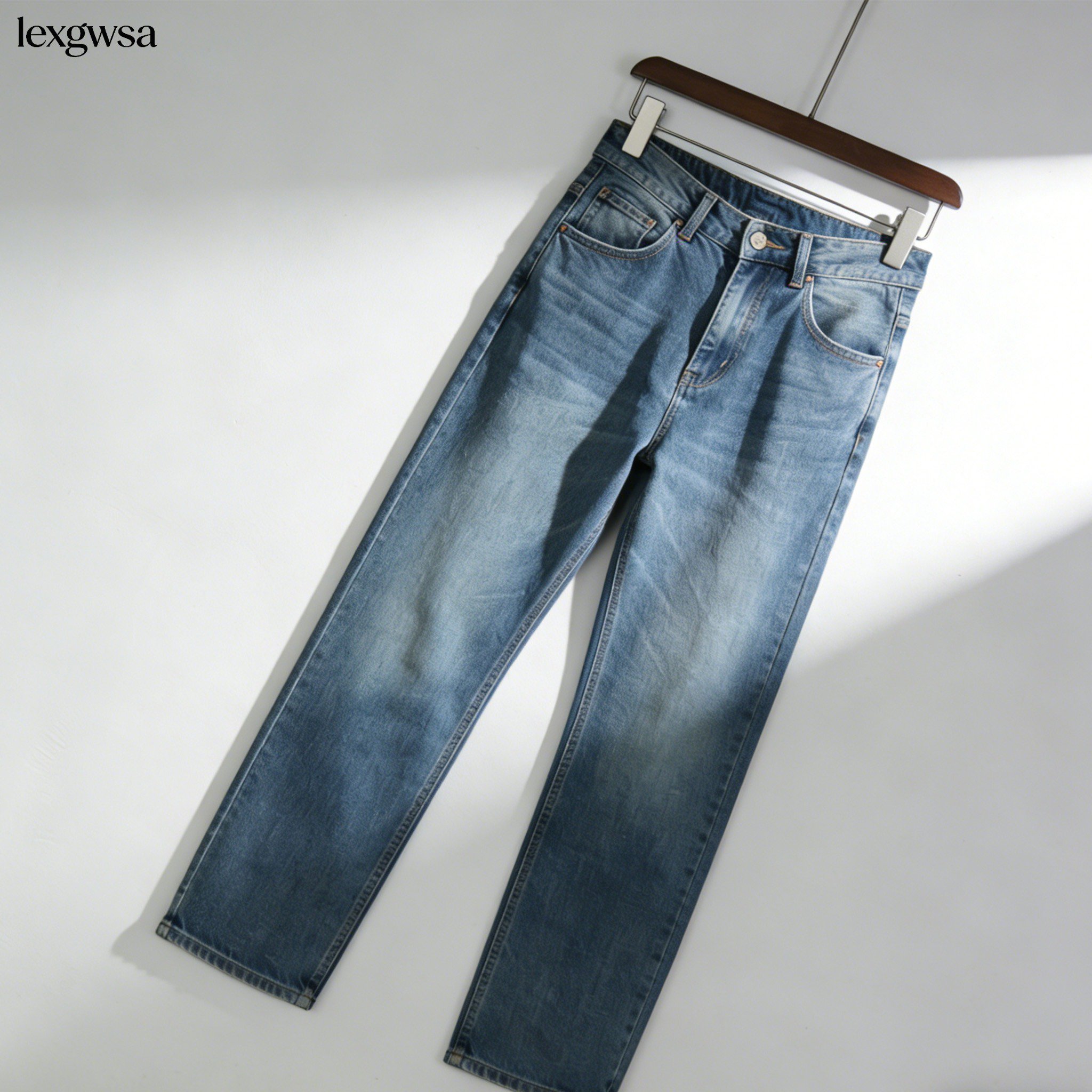 กางเกงยีนส์ทรงเข้ารูป