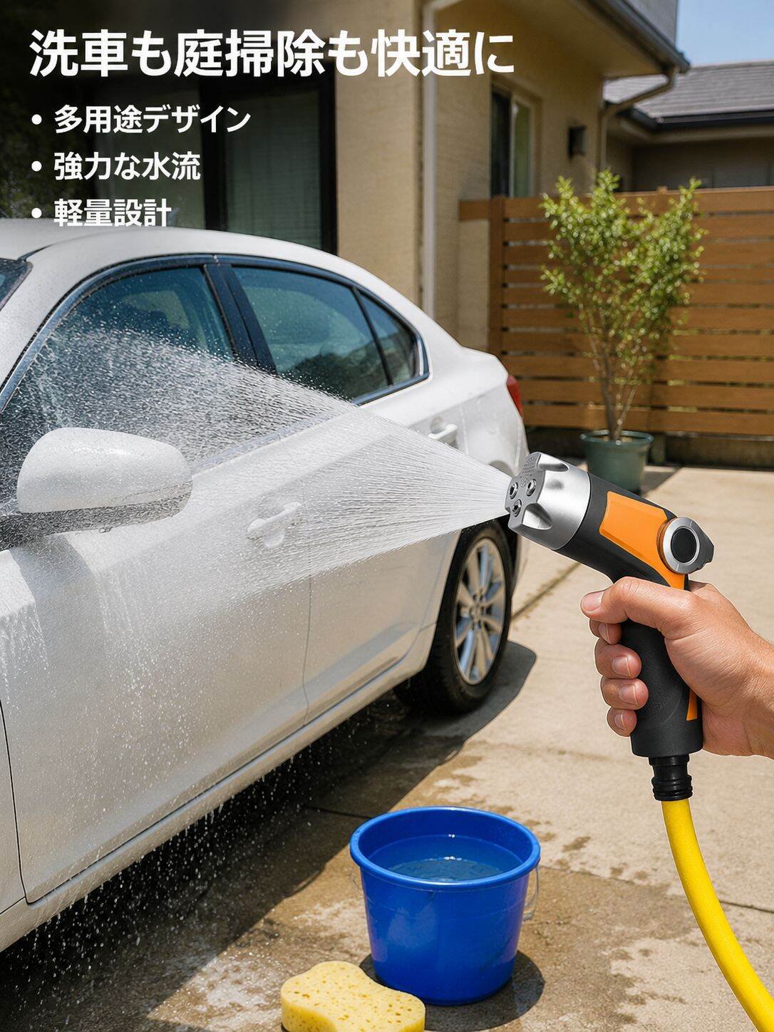 多機能家庭用高圧水鉄砲