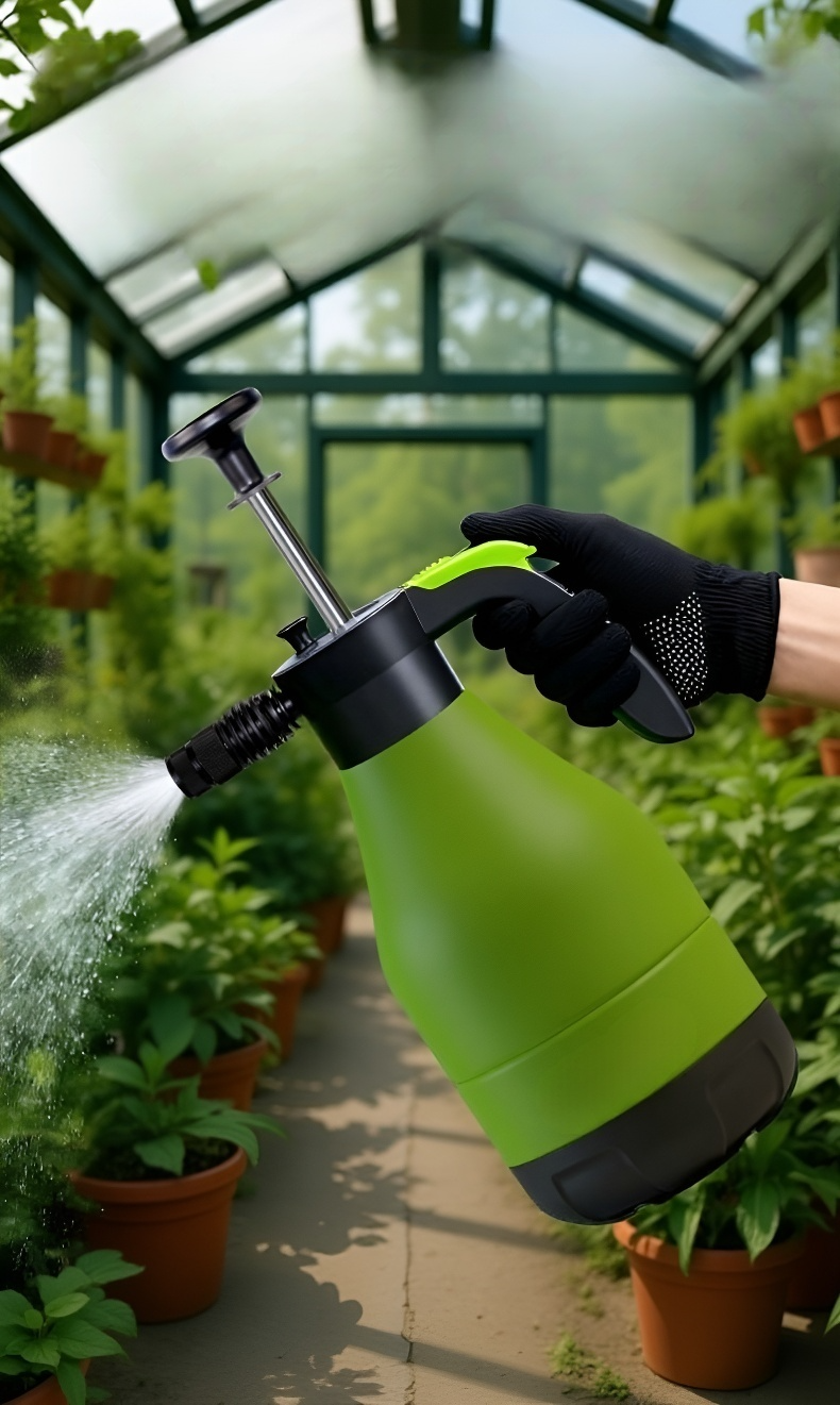 Large-capacity spray bottle for washing cars and vehicles