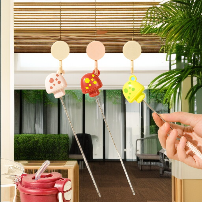 全方位クリーニング兼用ストローブラシ