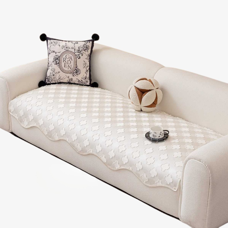 소파 쿠션 미끄럼 방지 이형 시니어 크림 화이트 쿠션 직선 소파 커버 이형 소파 쿠션