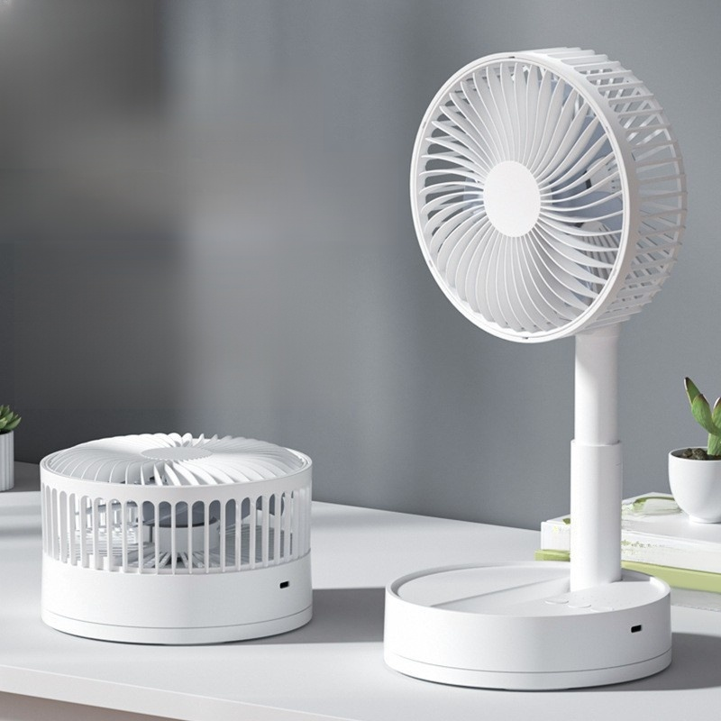Portable silent desktop fan
