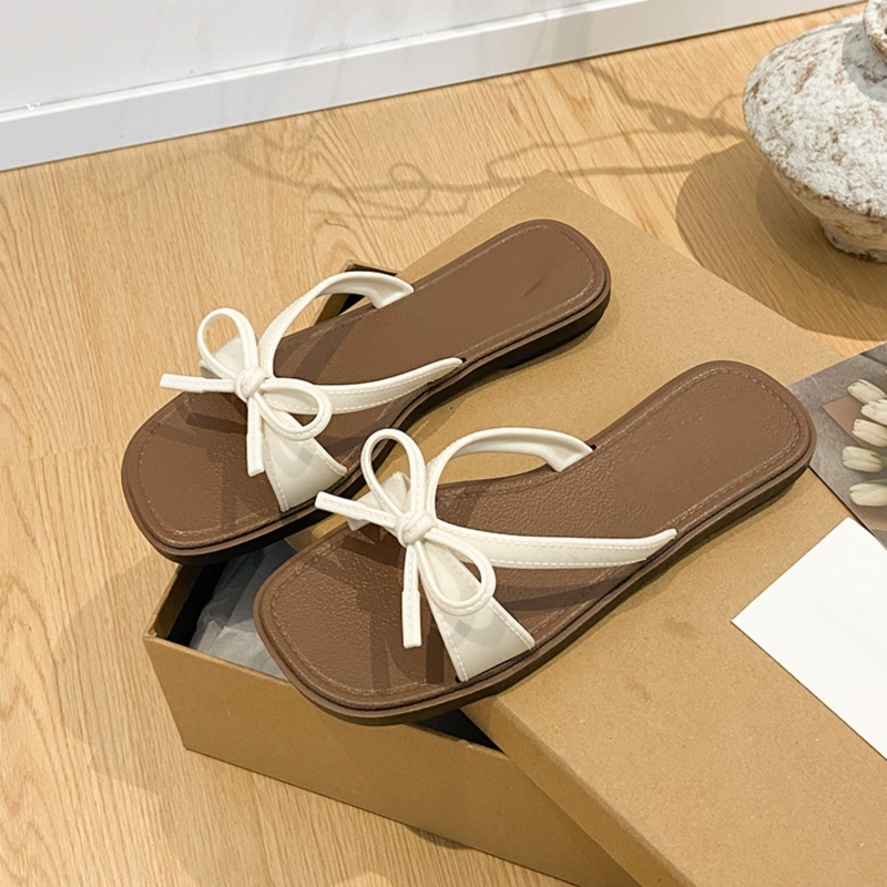 Bowknot Home Slippers