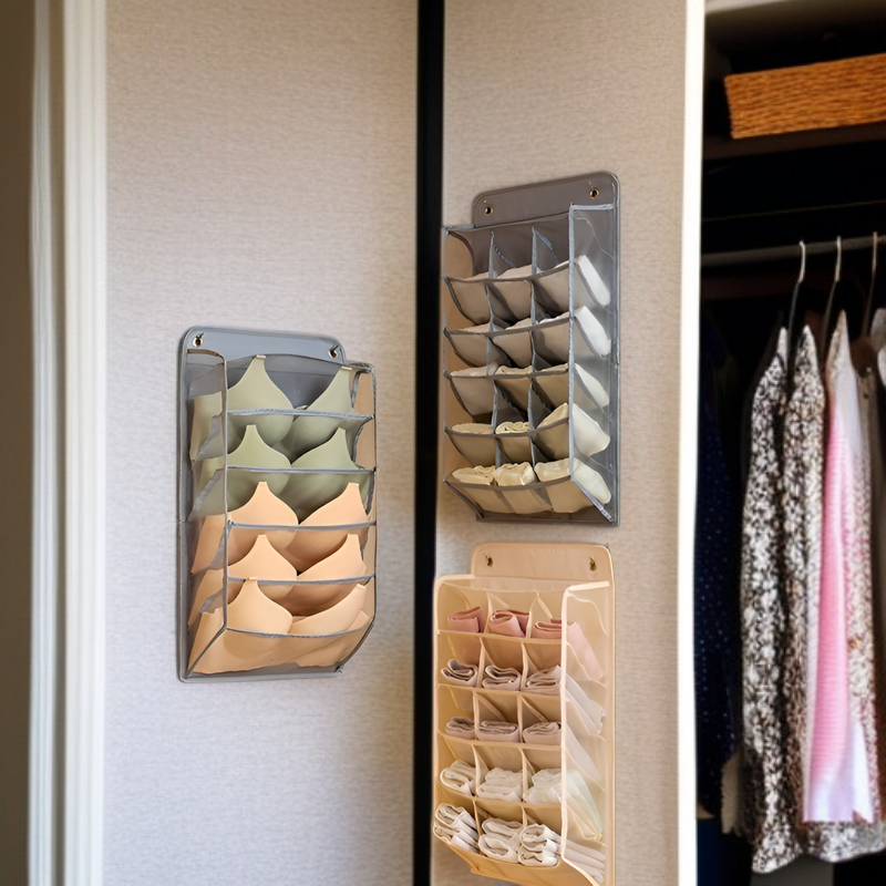 下着収納吊り下げバッグの全体画像