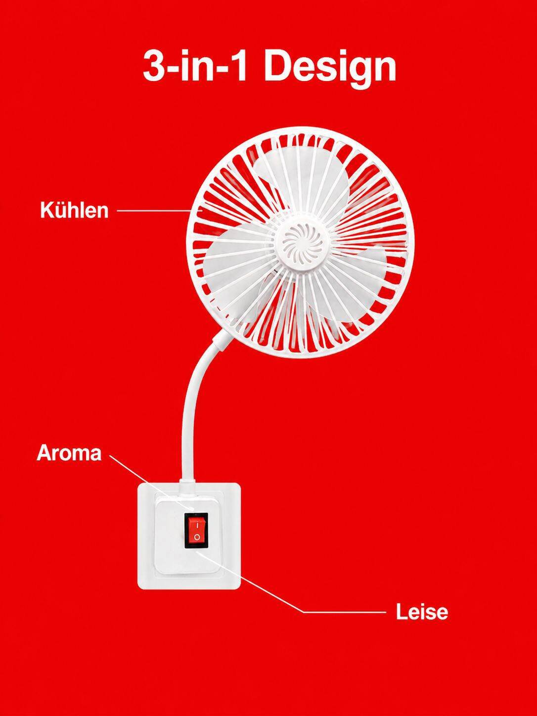 Effiziente Luftzirkulation und Aromatisierung im Wohnraum