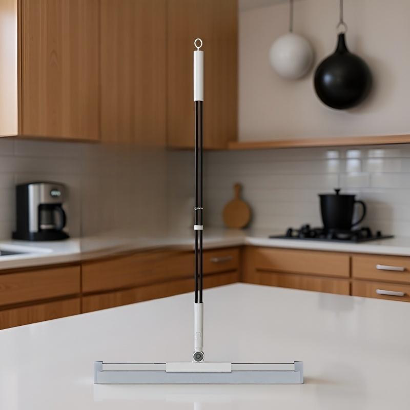 Limpiador de baño multifuncional, escoba y limpiavidrios de silicona