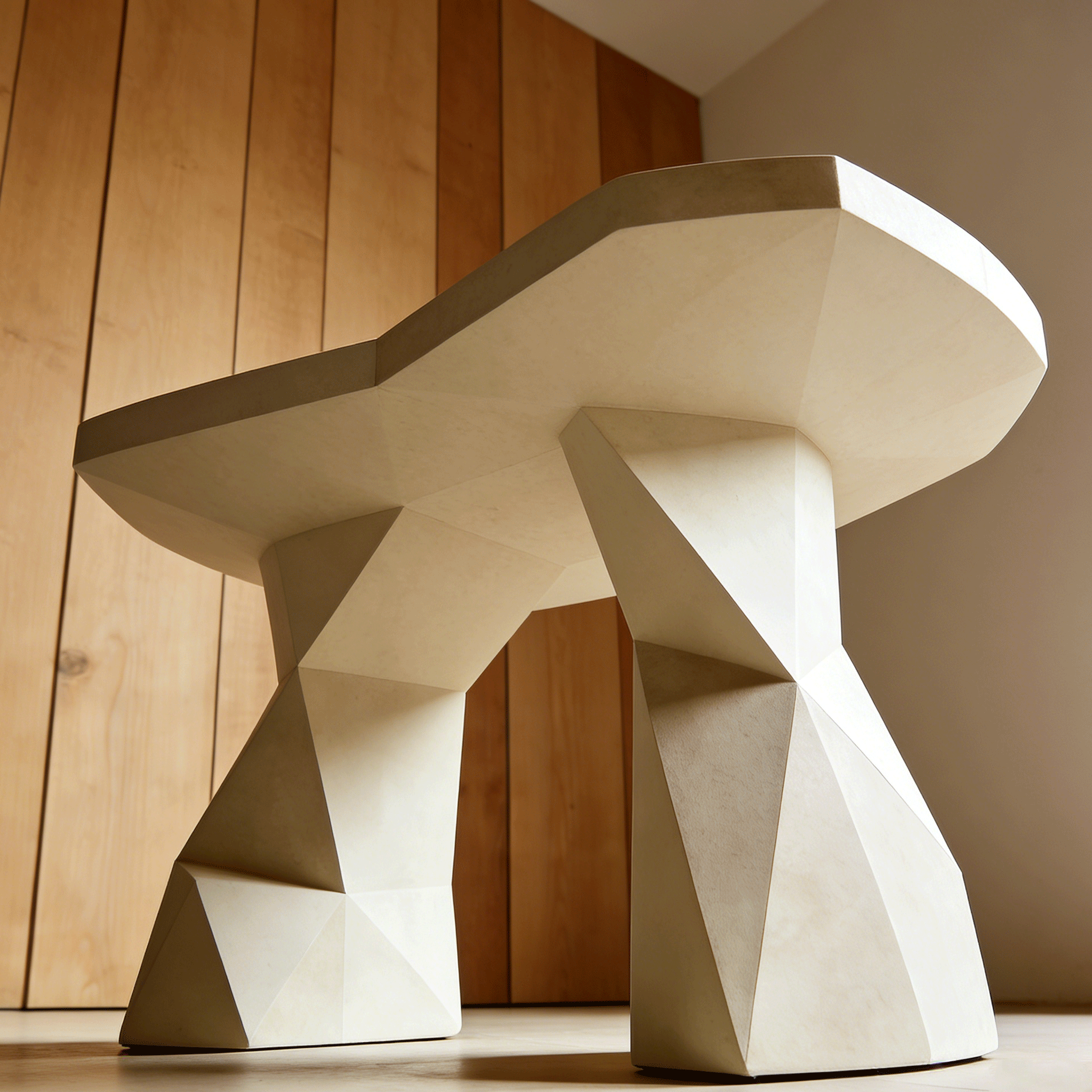 Banco individual estilo minimalista