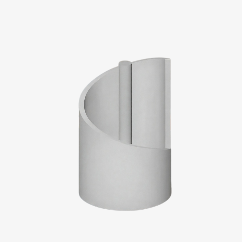 Organizador de pañuelos redondo de madera para oficina, dispensador de papel