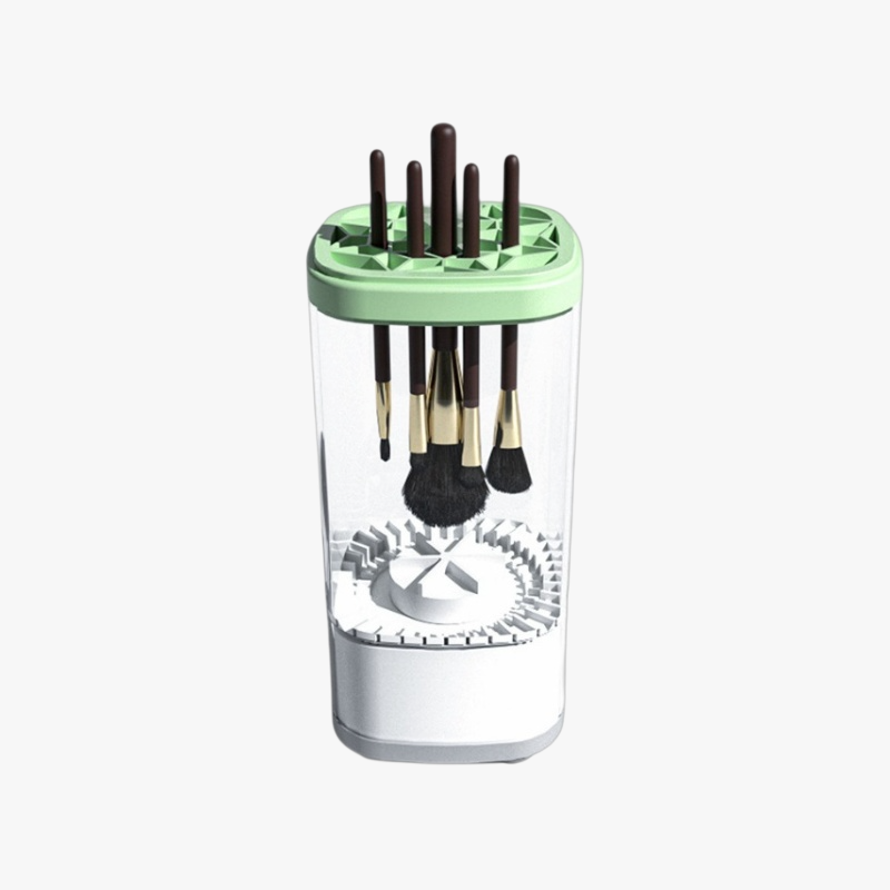 Appareil automatique de nettoyage de pinceaux de maquillage