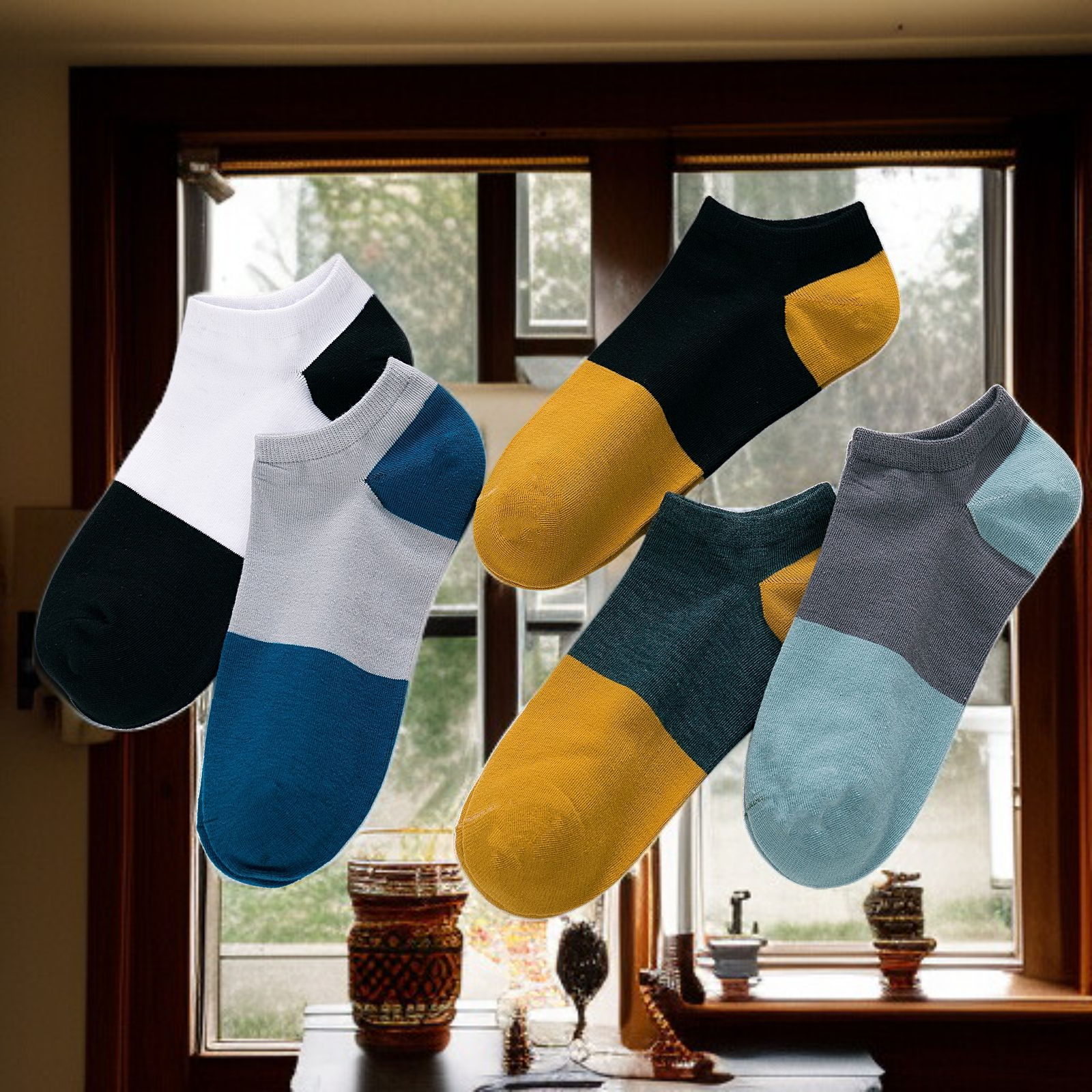  Herren Socken 