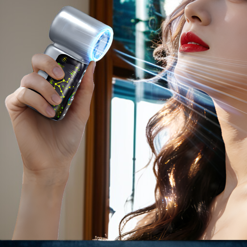 屋外用ポータブルハンドファン、冷却や氷詰めに最適