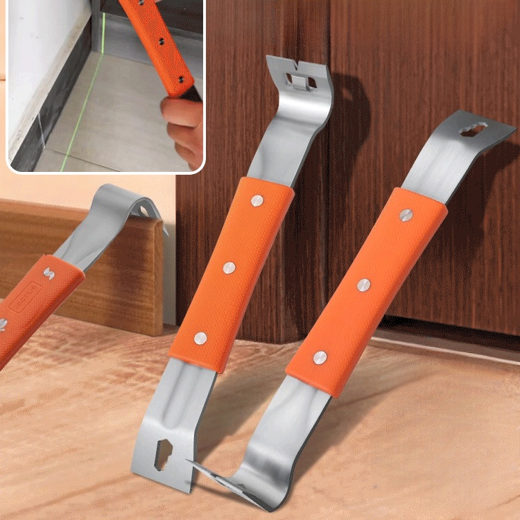 Stainless steel pry bar