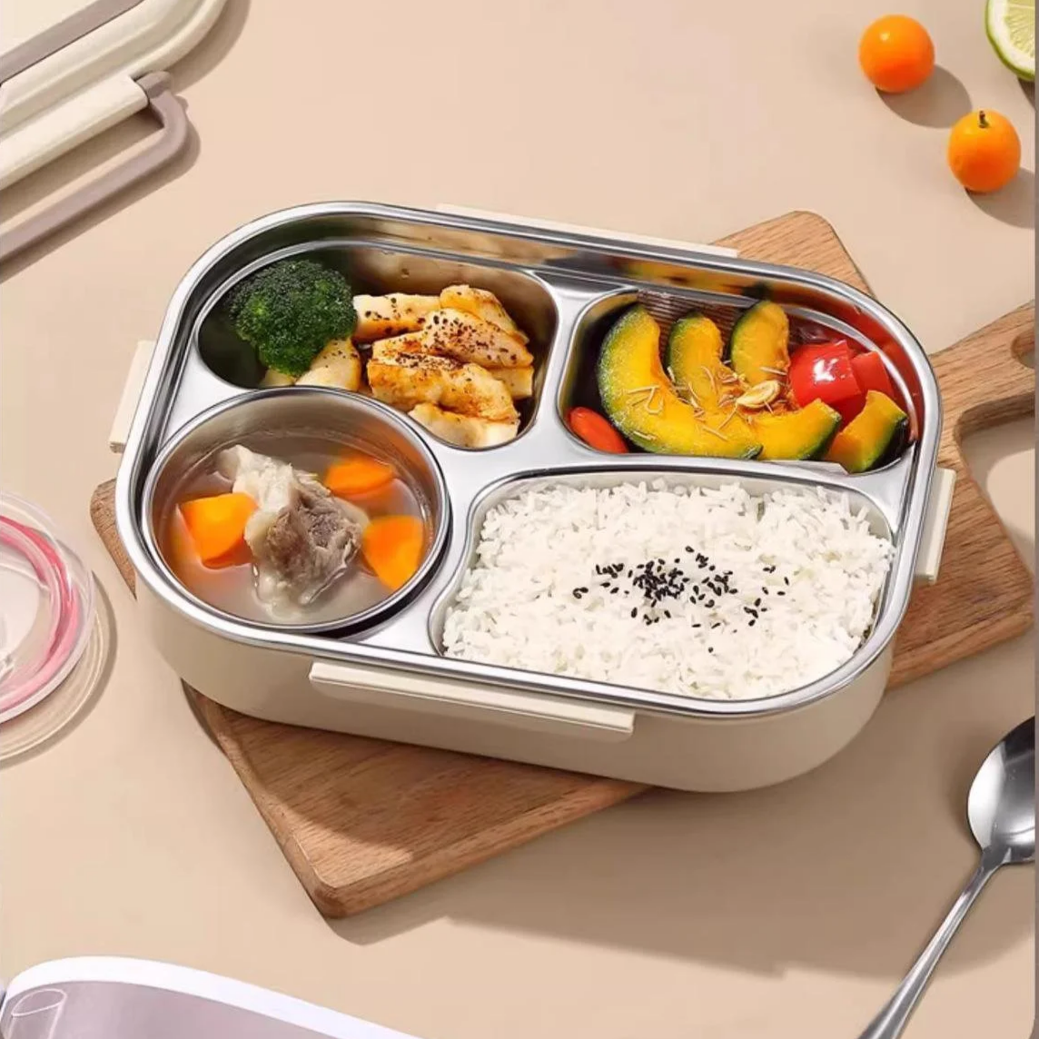 保溫餐盒不鏽鋼便當盒 小學生上班族可微波爐分格飯盒