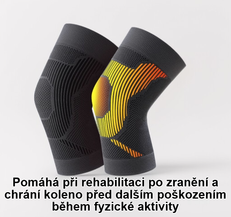 Detail konstrukce kolenní ortézy