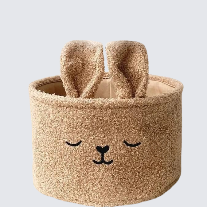 かわいいウサギ収納バスケット