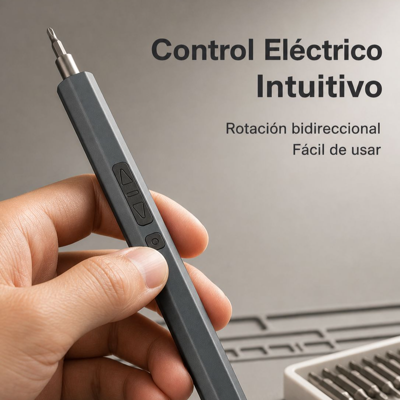 Destornillador eléctrico pequeño portátil para el hogar herramienta de reparación de precisión