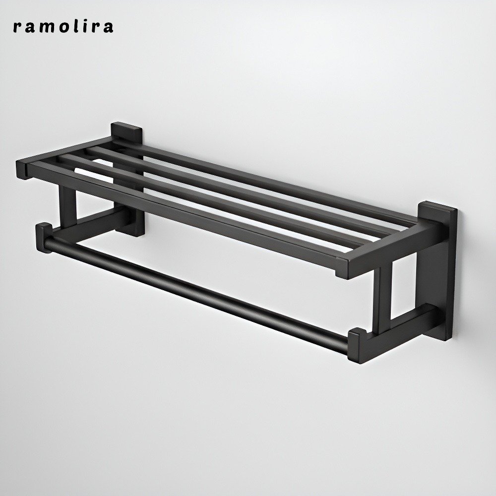 타올걸이 펀치프리 욕실수납장 (3개)