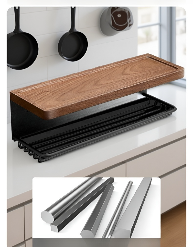 내구성이 뛰어난 월넛 원목 티슈 케이스