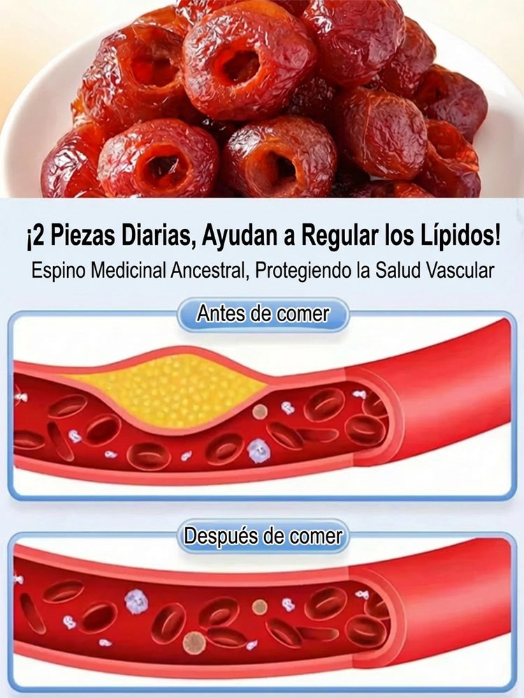 Fruta de espino sin hueso