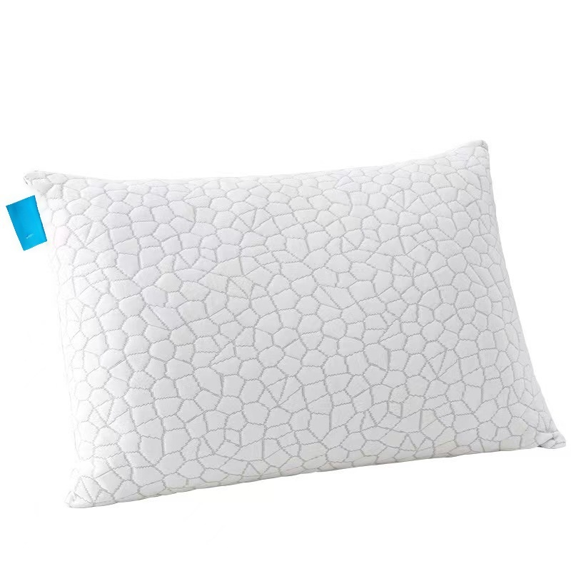 低反発記憶フォームネックピロー 通気性冷感竹繊維枕