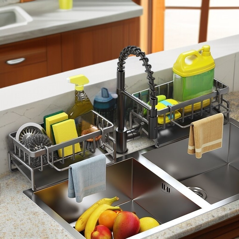 Multifunktionales Edelstahl-Abtropfgestell 