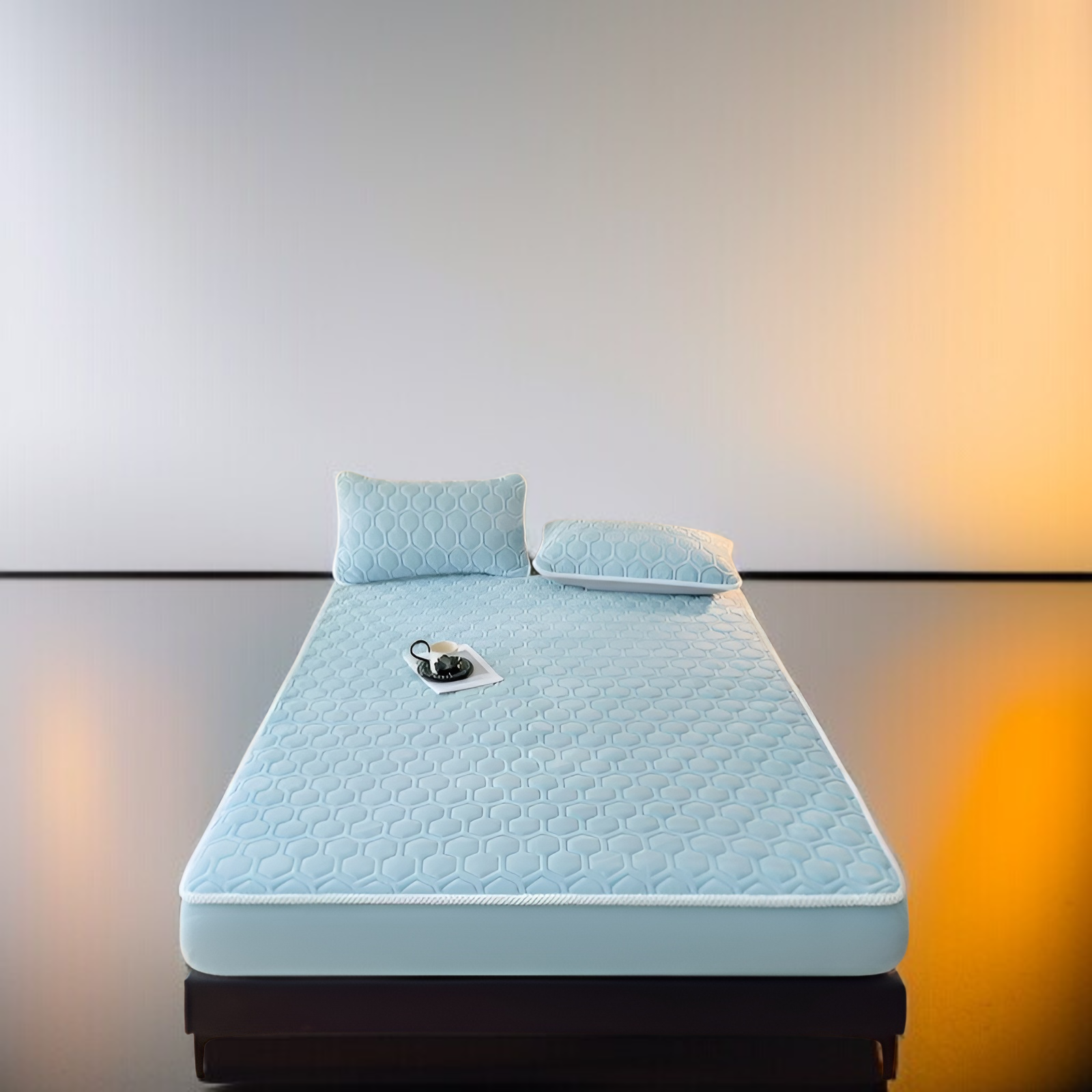 3중 구조 매트리스의 단면 구조 설명 이미지