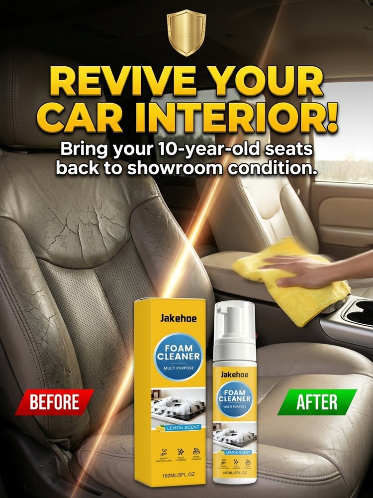 [Cleans Everything] Multi-Purpose Foam Cleaner