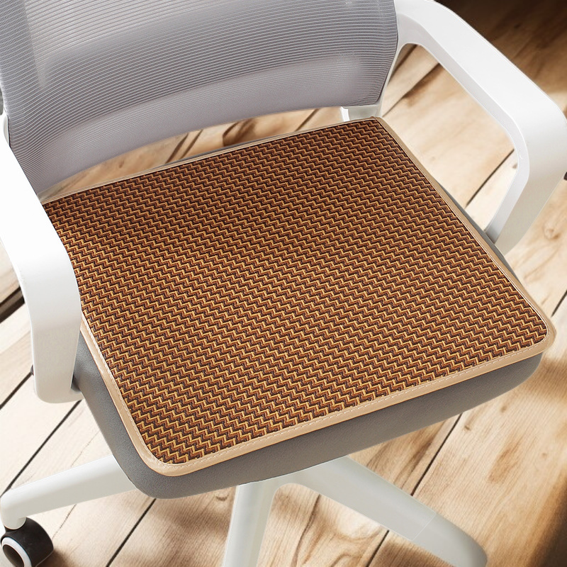 وسادة مقعد من حصير القش المبرد