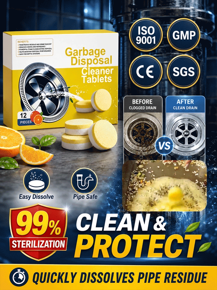 Powerful Drain Cleaning Tablets