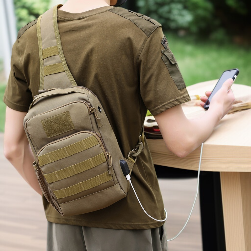 حقيبة ظهر رجالية عصرية للرياضة والتمويه