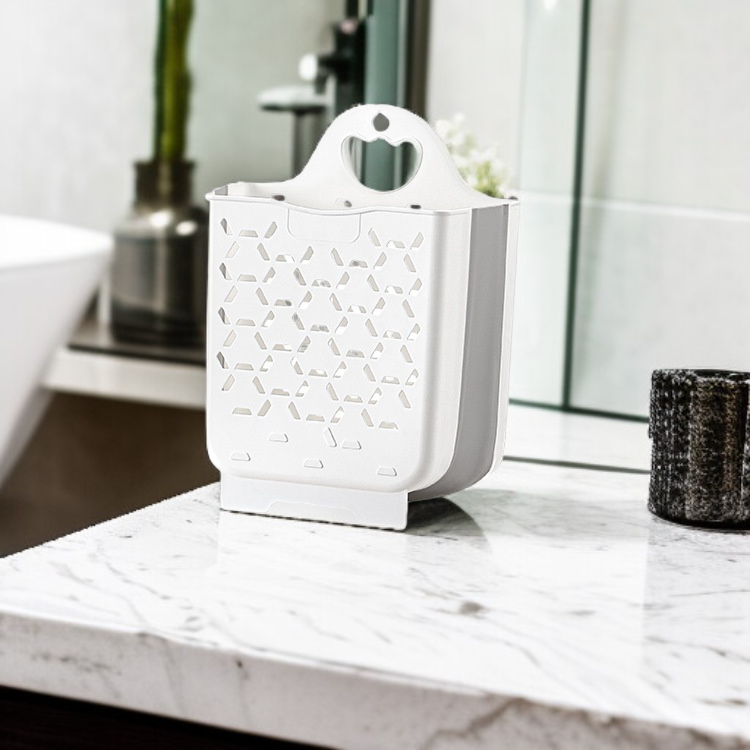 접이식 벽걸이 욕실 빨래 바구니