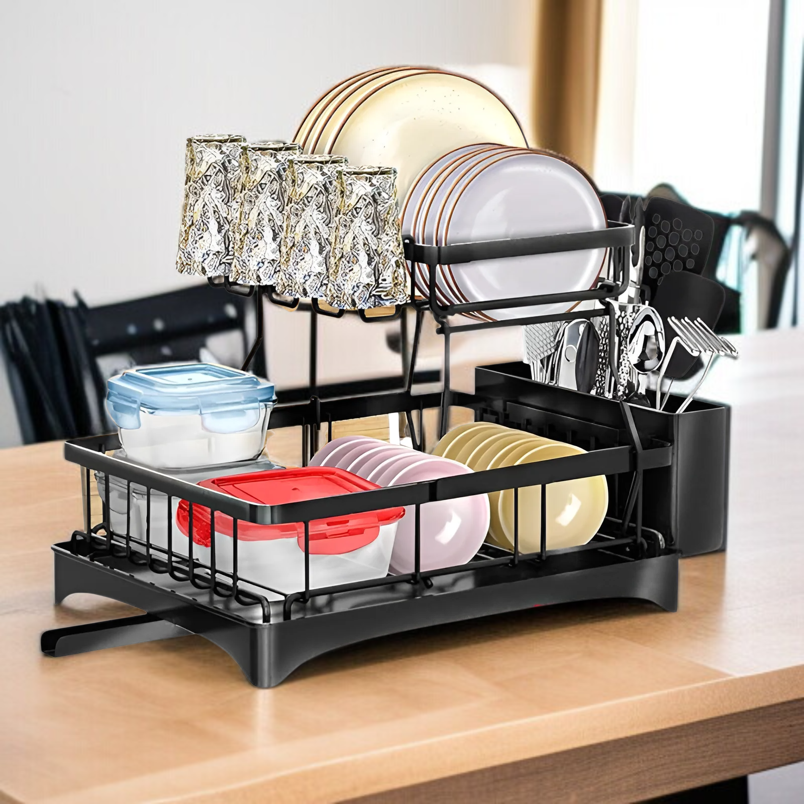 キッチン食器水切りラック食器水切りバスケットシンクシンク食器ラック収納ラック食器ラック
